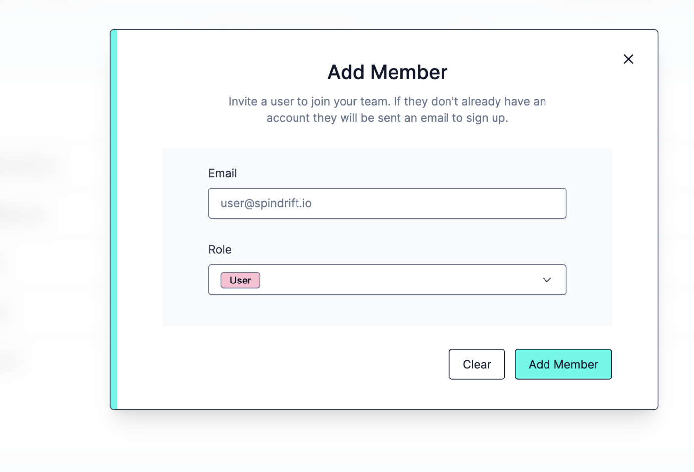 Managing multiple user accounts on Spindrift